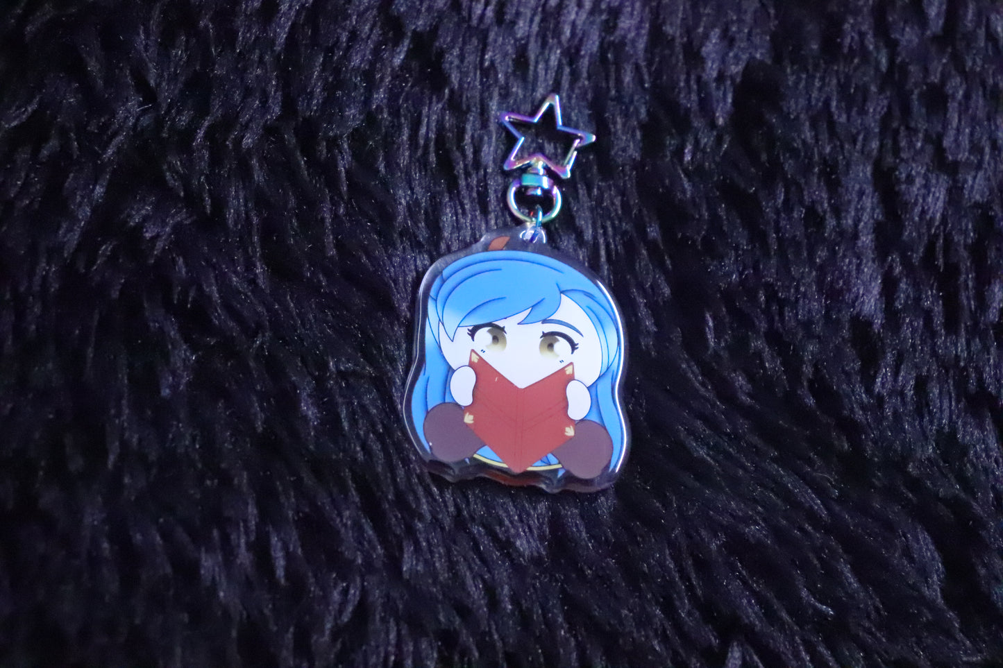 Acendance of a Bookworm Keychain