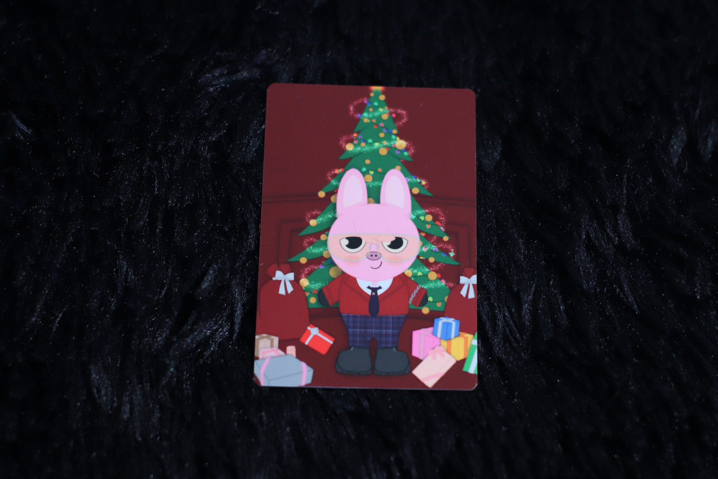 Christmas Evel Skzoo Photo Card