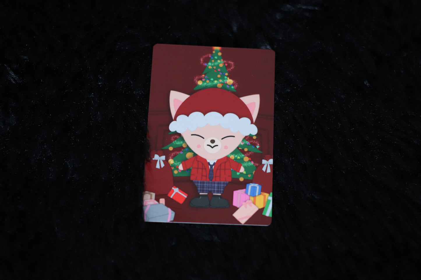 Christmas Evel Skzoo Photo Card