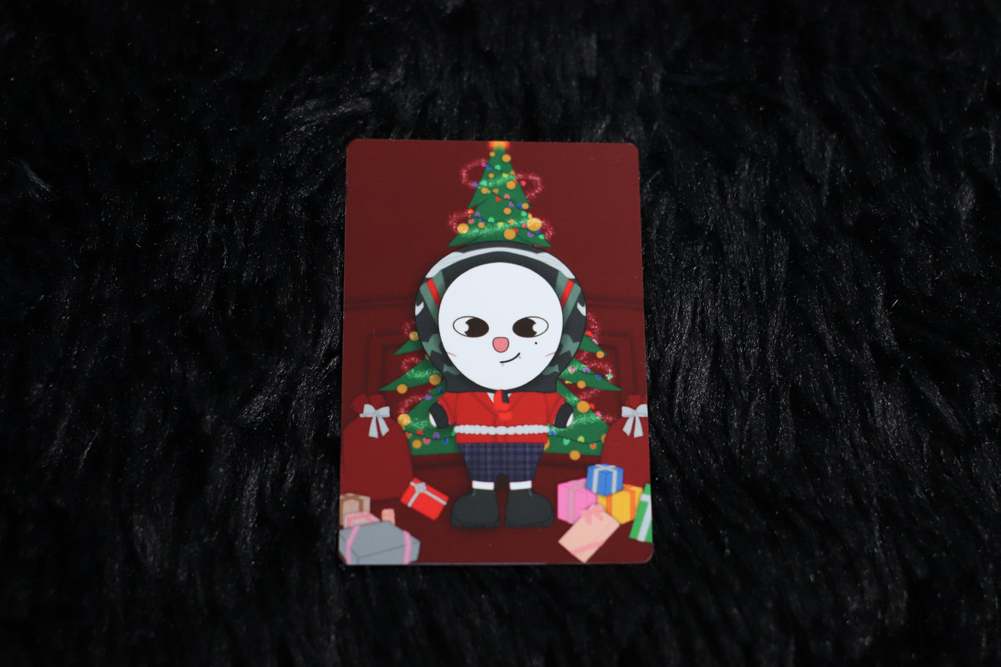 Christmas Evel Skzoo Photo Card