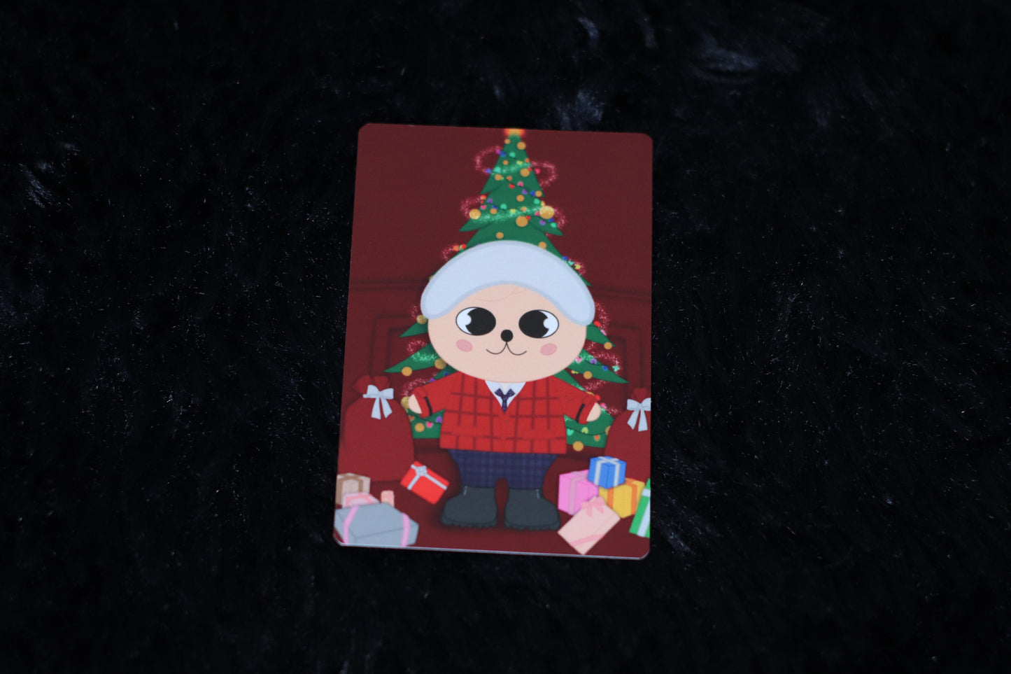 Christmas Evel Skzoo Photo Card