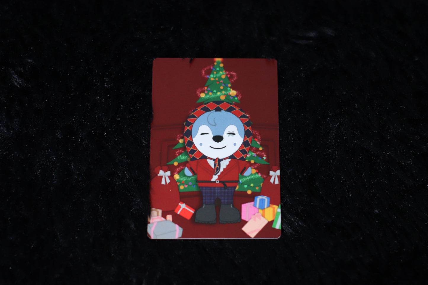 Christmas Evel Skzoo Photo Card